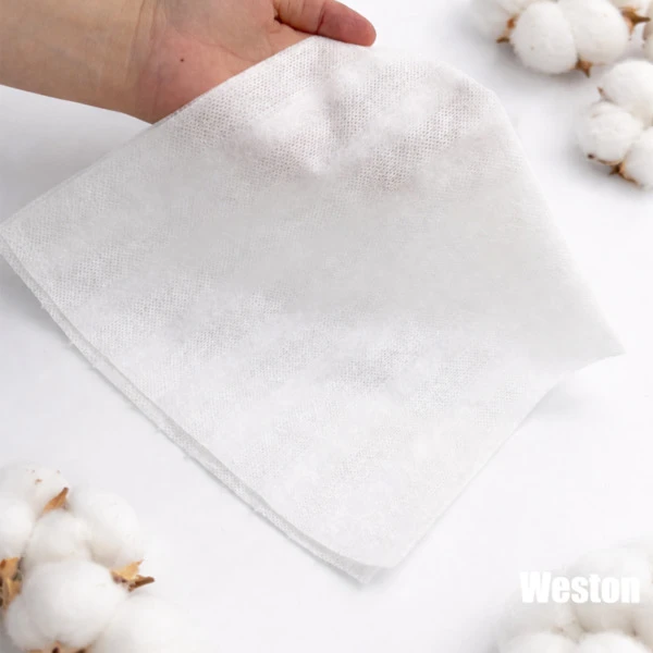 100% Cotton Nonwoven Topsheet Material