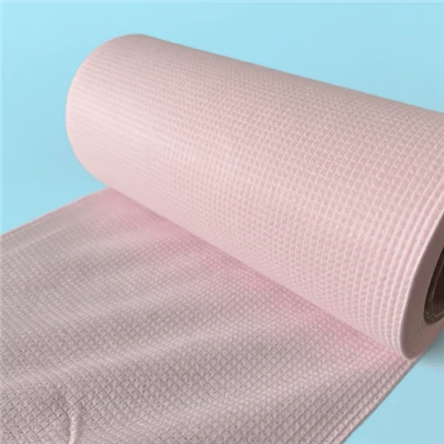 Limyè woz spunlace nonwoven pou netwayaj kay
